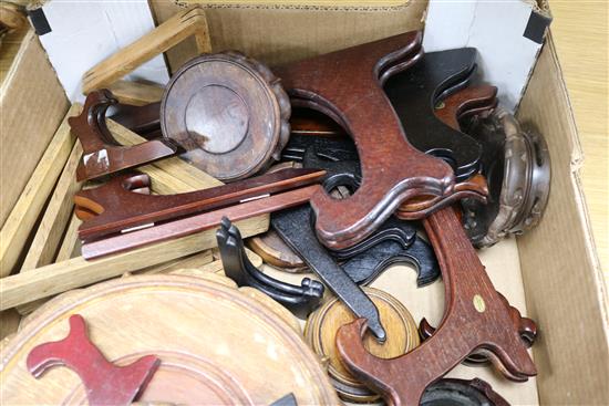 A group of assorted Chinese hardwood vase stands